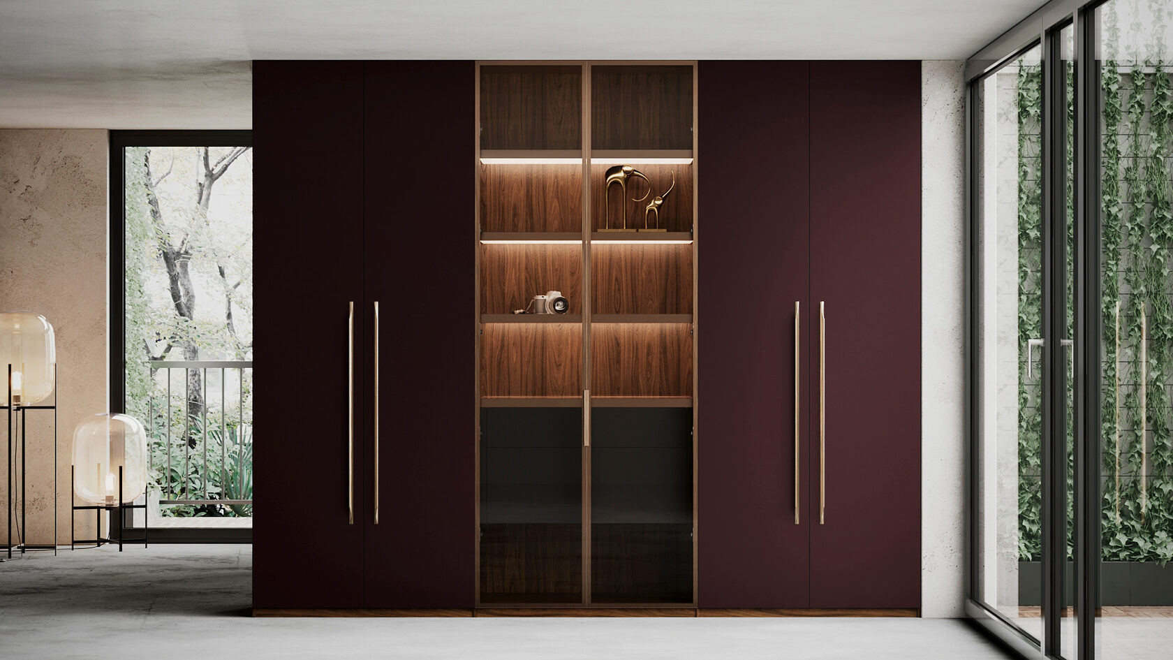 шкаф с подсветкой шоколадный шкаф с подсветкой