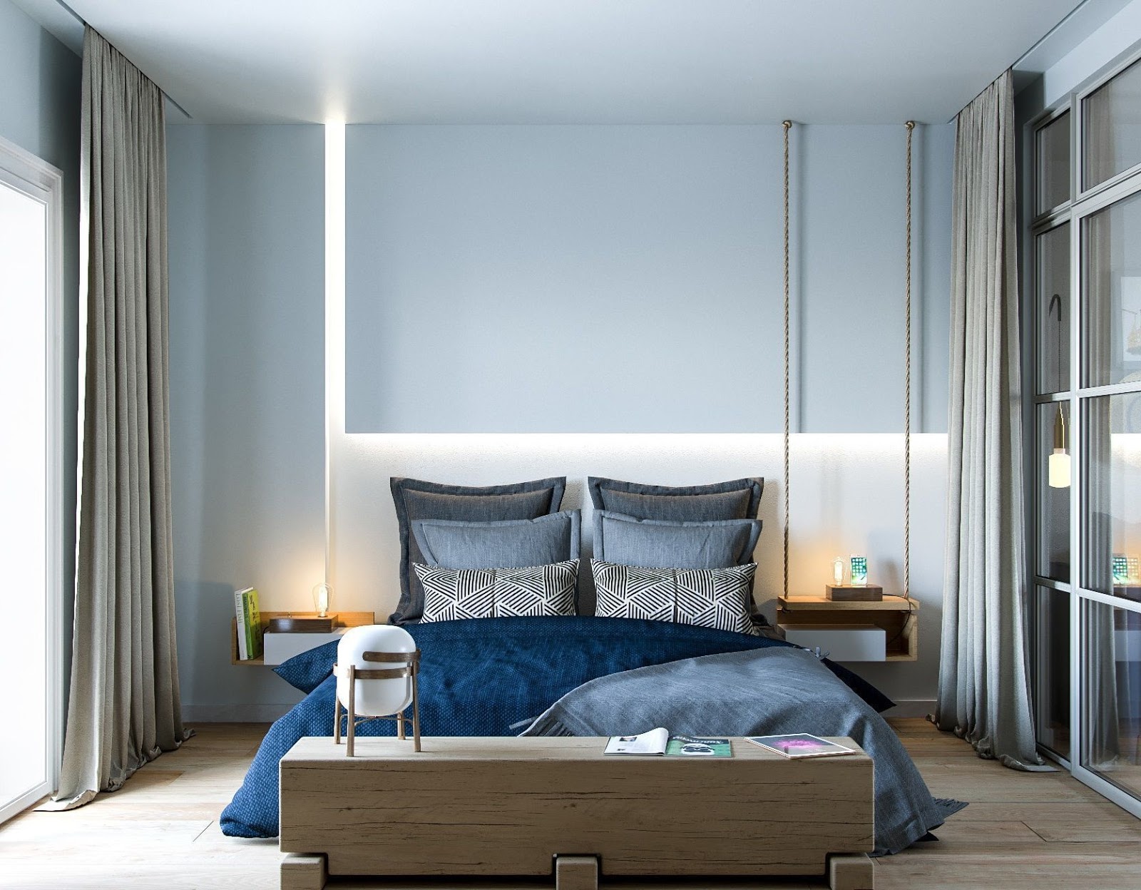 Дизайн спальни в современном стиле 6