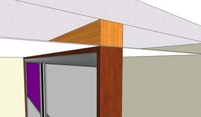 Встроенный шкаф и натяжной потолок – как совместить 11