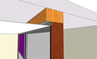 Встроенный шкаф и натяжной потолок – как совместить 9