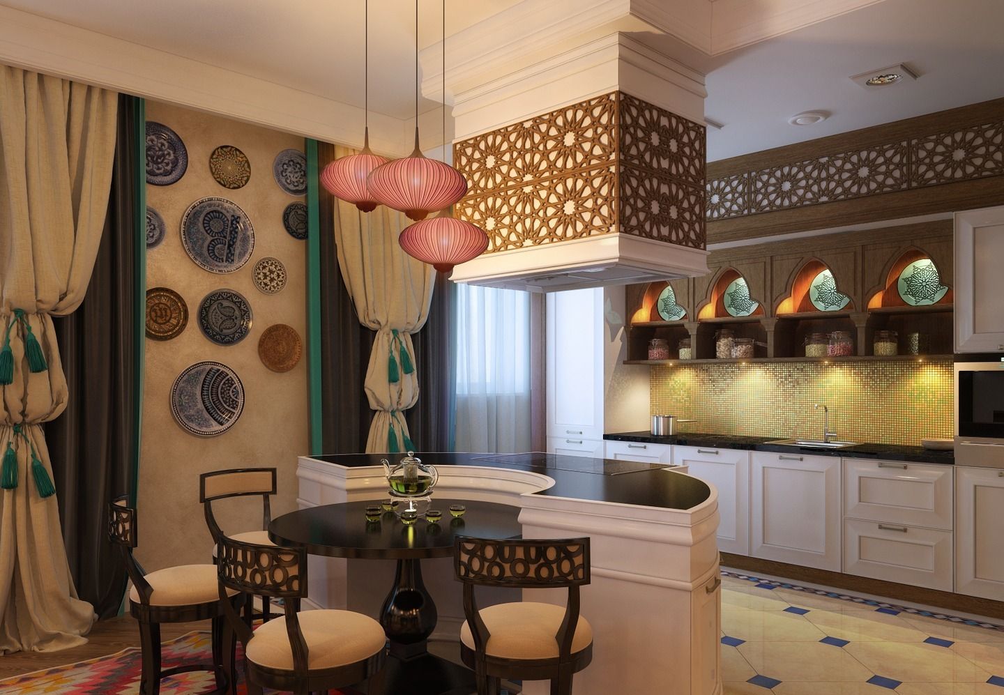 декор кухни в арабском стиле декор кухни