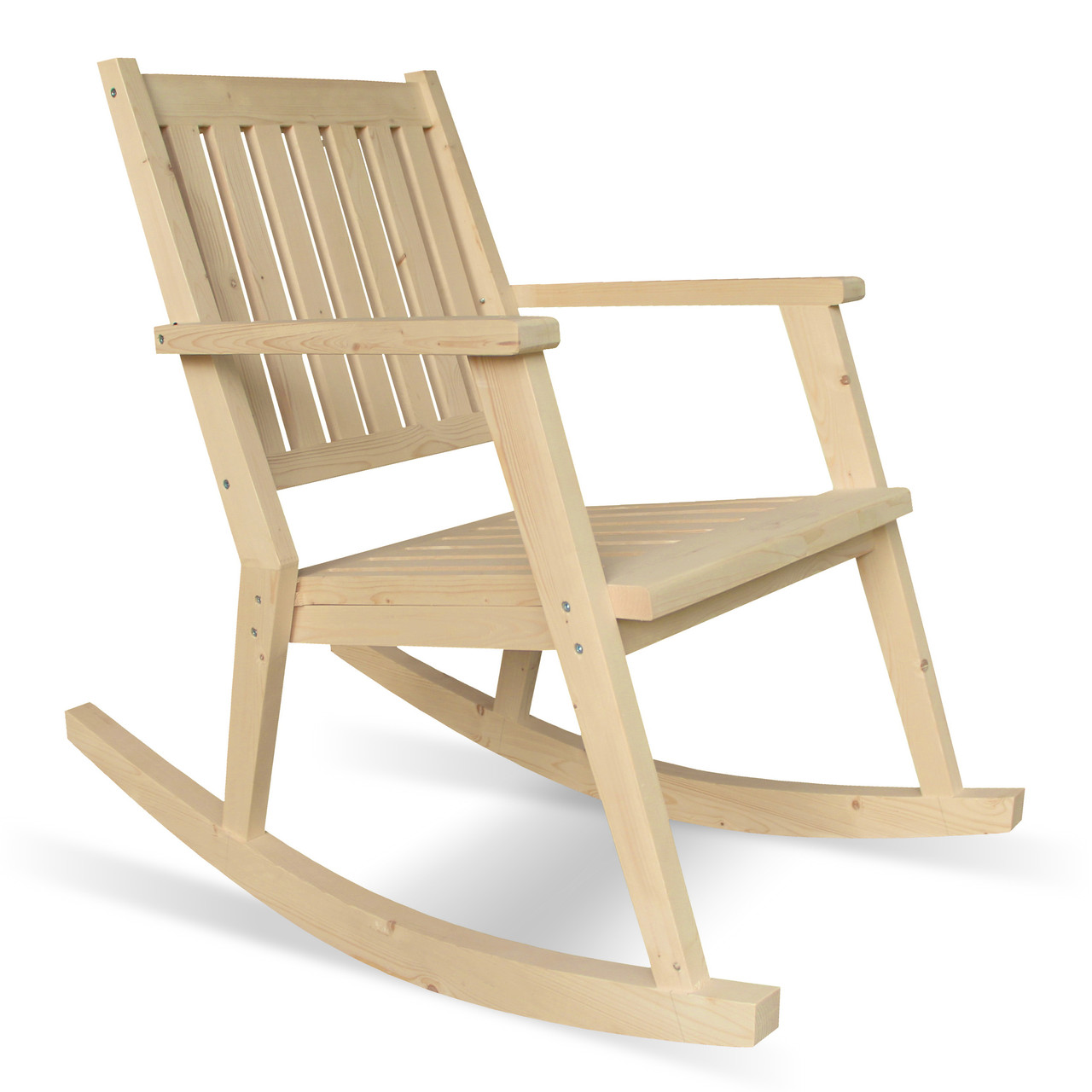 кресло качалка деревянная