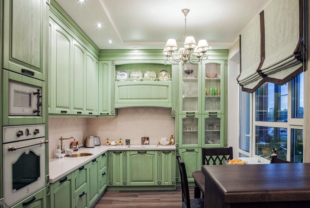 Кухни зеленого цвета – фото в интерьере и идеи дизайна