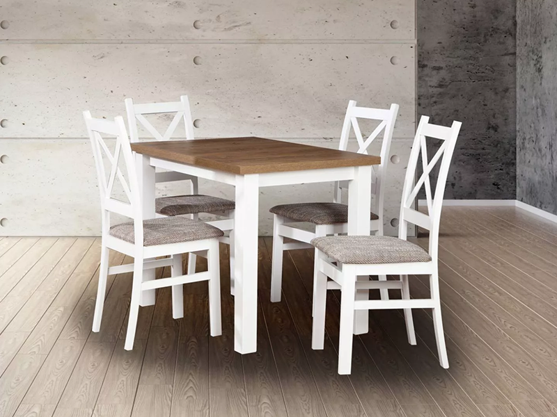 Белые кухонные стулья