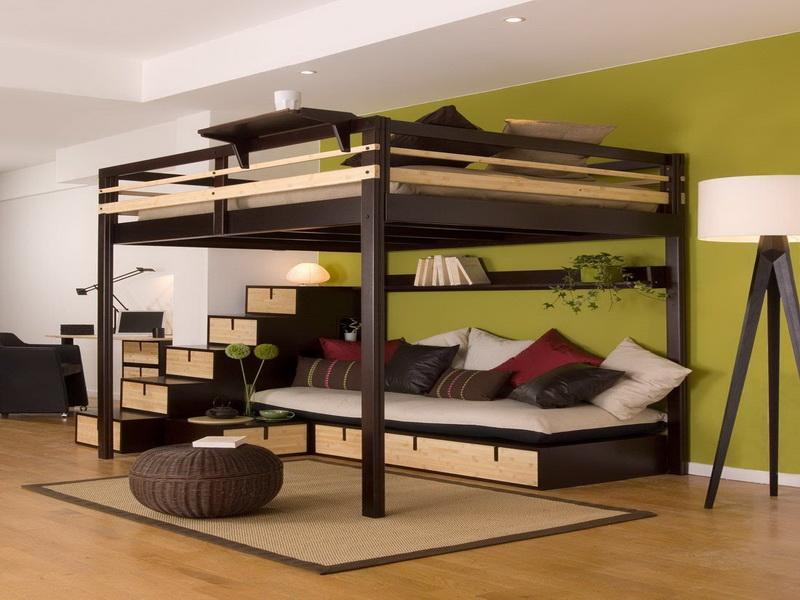 Дизайн спальни с двуспальной кроватью 7
