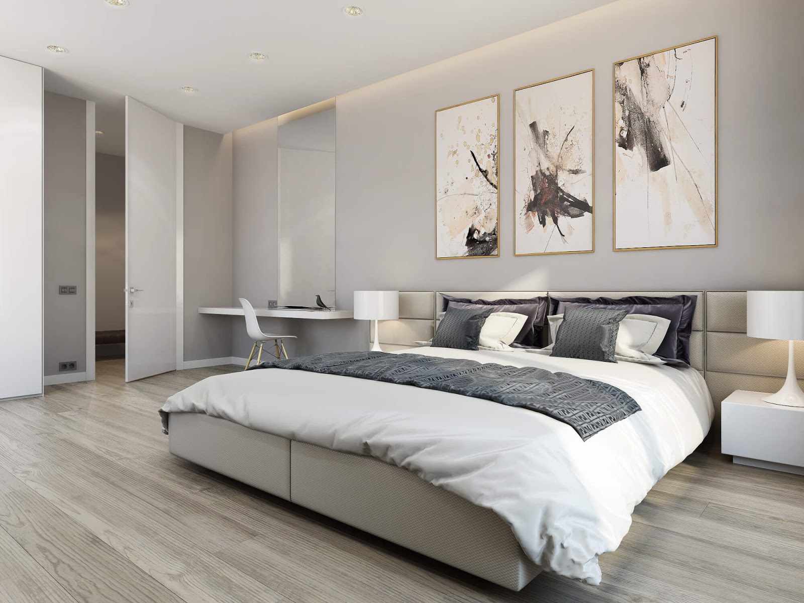 Дизайн спальни в современном стиле 8