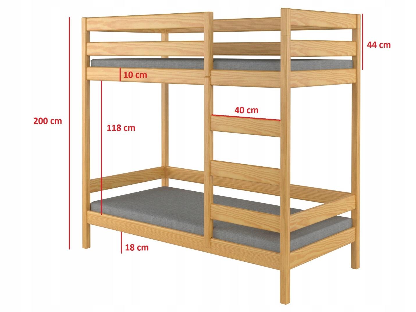 Двухъярусная кровать икеа деревянная габариты