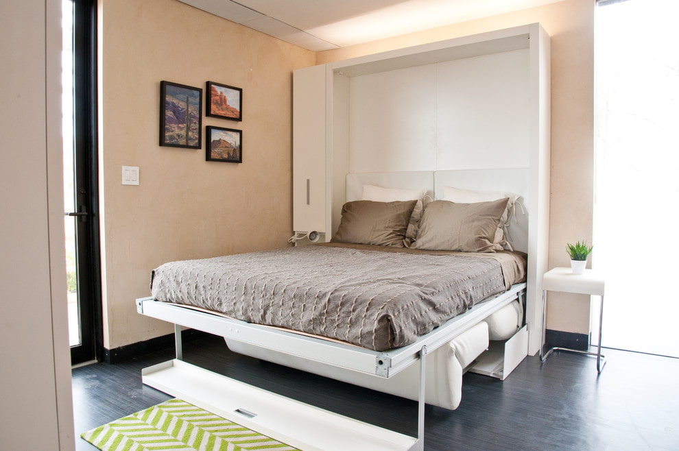Дизайн спальни с двуспальной кроватью 4
