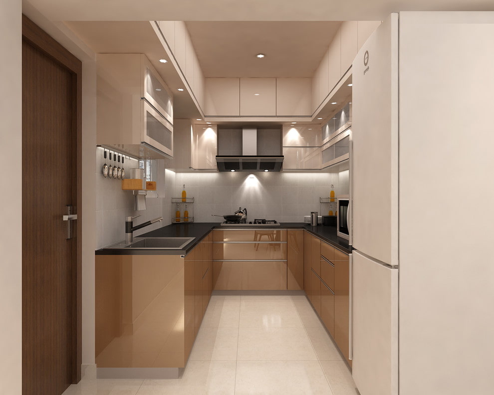 Идеи дизайна кухни гостиной 3