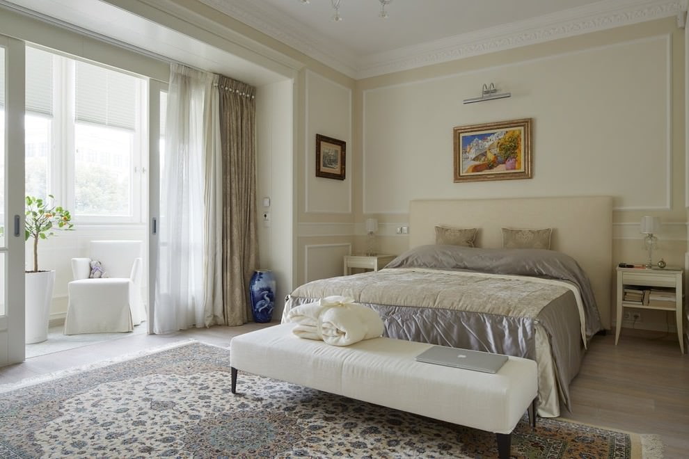 Самые комфортные спальни в светлых тонах в разных стилях: классические, кантри, японские