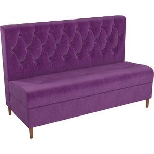 Диван мебелико бремен микровельвет фиолетовый preview 1