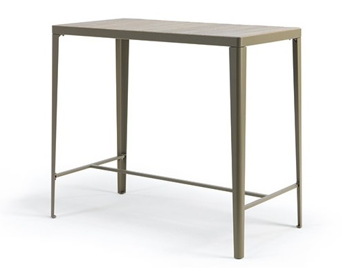 Барный стол laren ethimo серый 120x105x60