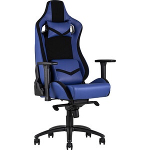 Кресло спортивное topchairs racer premium синее preview 1