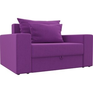 Кресло мебелико мэдисон микровельвет фиолетовый preview 1