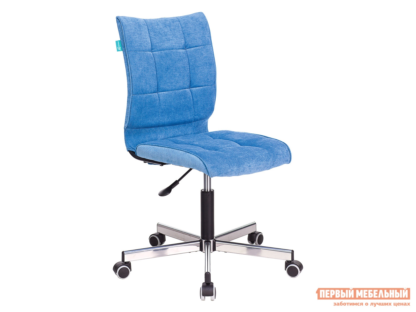 Офисное кресло ch-330m голубой, велюр preview 1