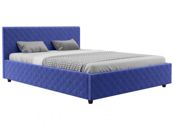 Двуспальная кровать франк пм 180х200 см, карамельный, велюр