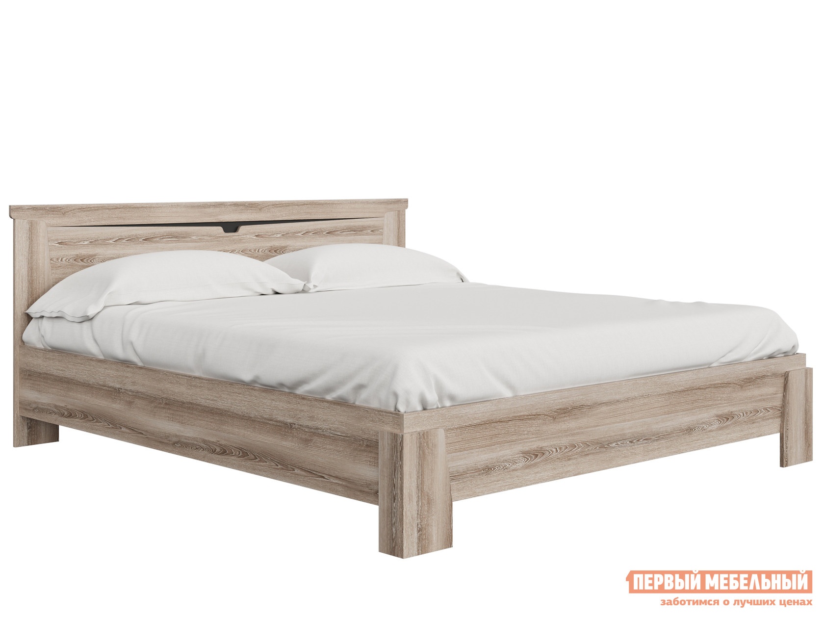 Двуспальная кровать гарда ясень таормино, 140х200 см, с основанием, без подъемного механизма preview 1