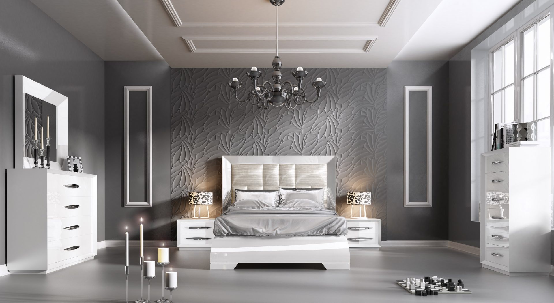 Кровать franco carmen franco furniture белый 190.0x140.0x218.0 см.