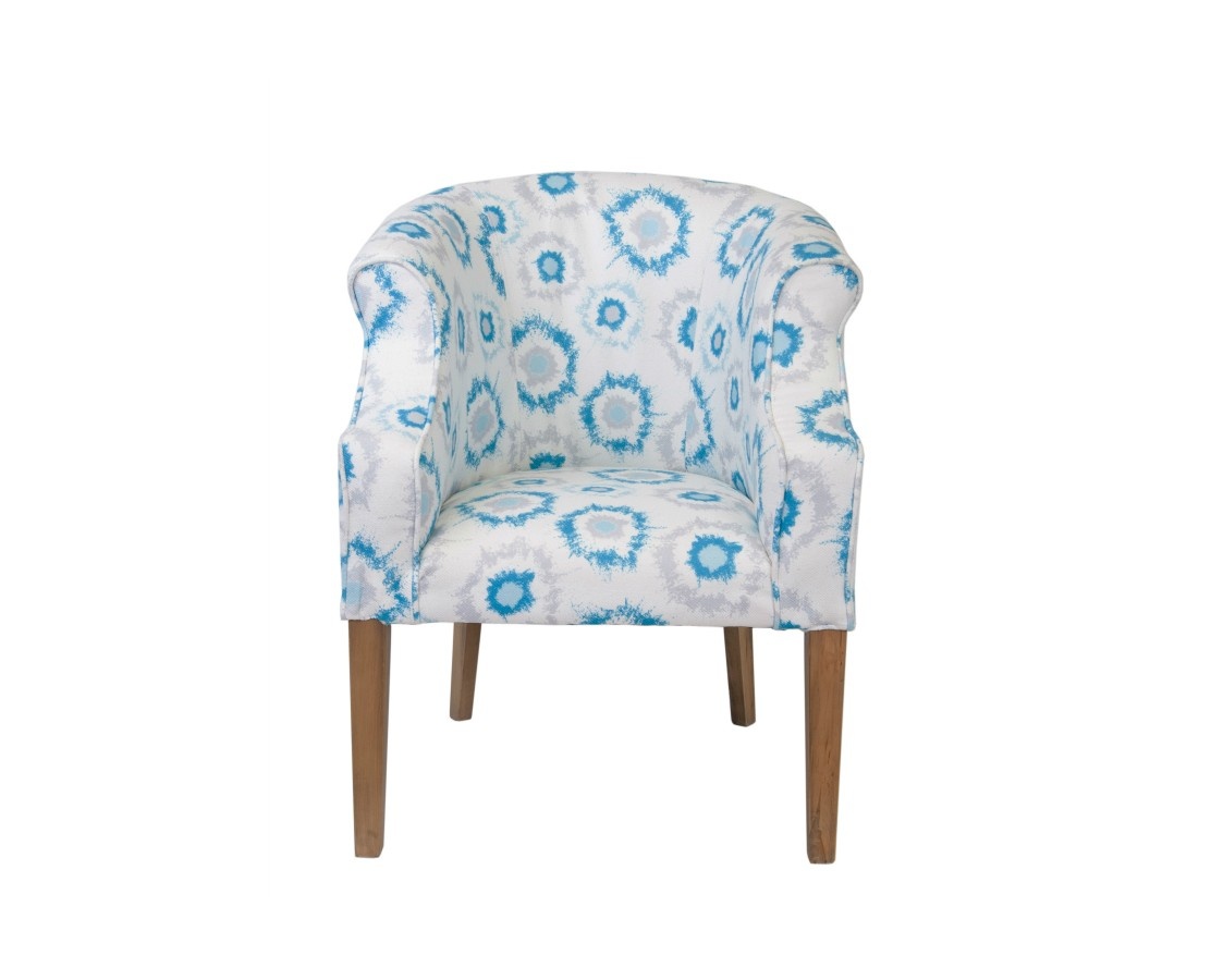 Кресло laela deep mak-interior голубой 63x68x86 см.