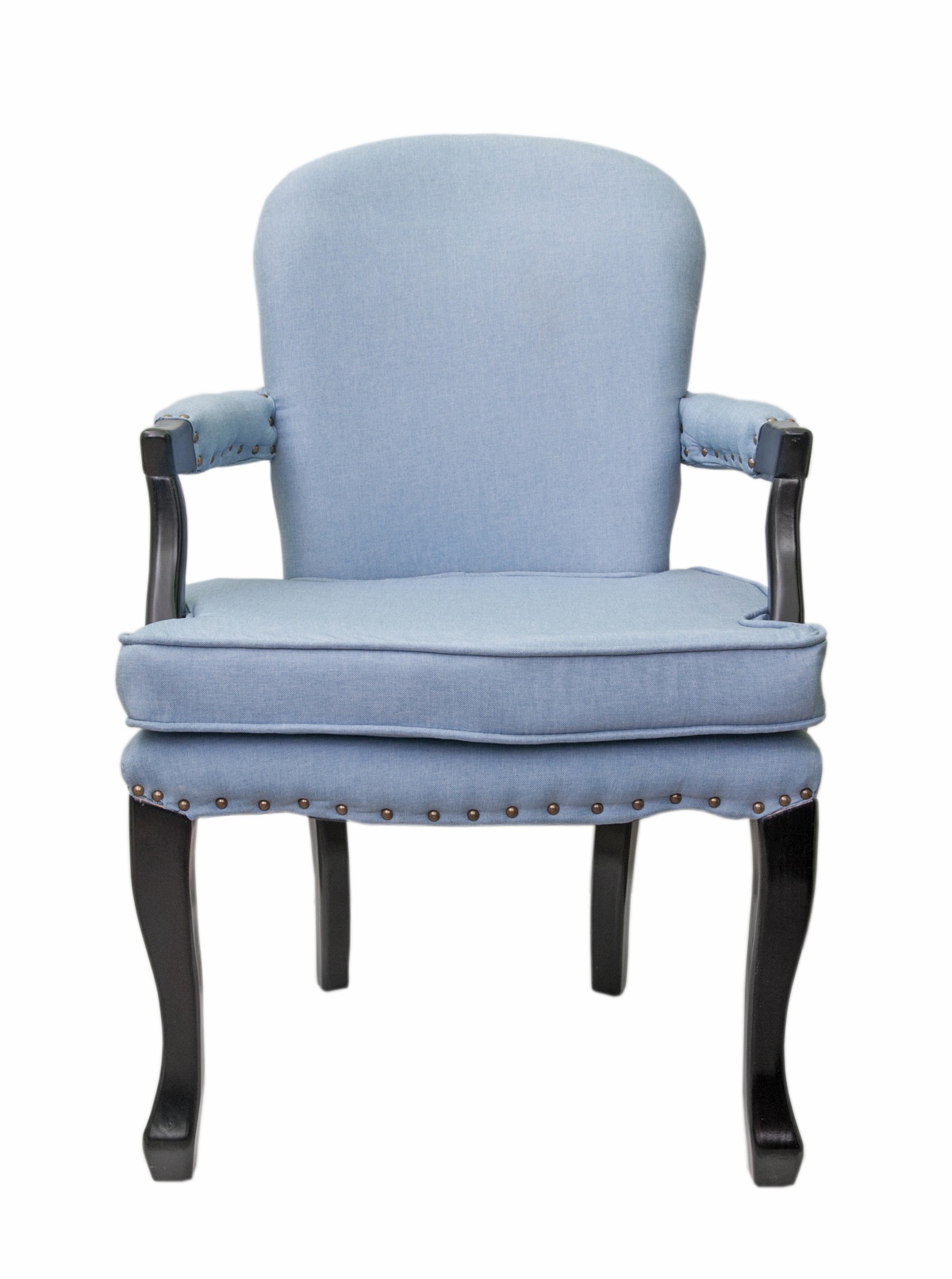 Кресло anver mak-interior голубой 62x96x65 см.