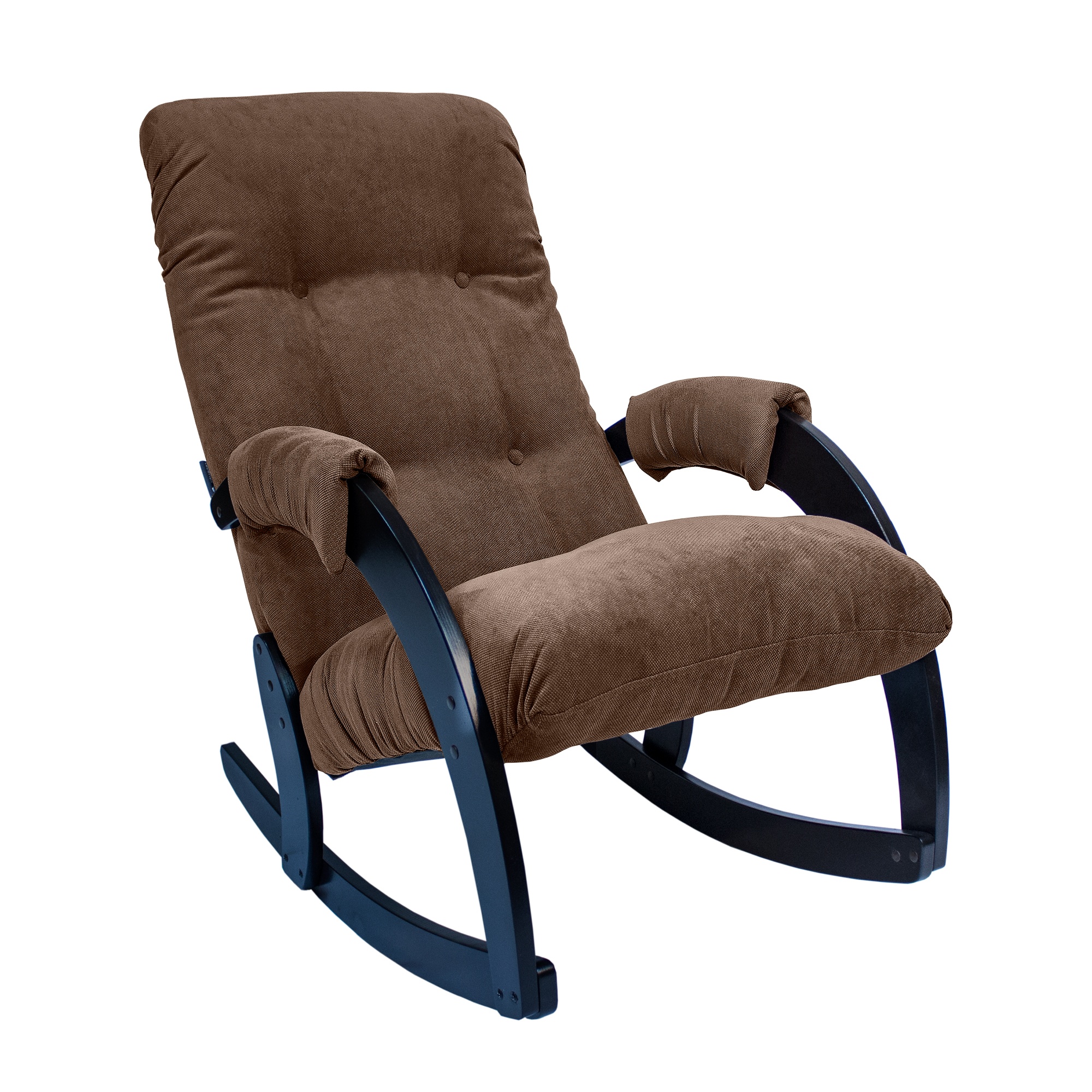 Кресло-качалка verona комфорт коричневый 60x87x103 см.