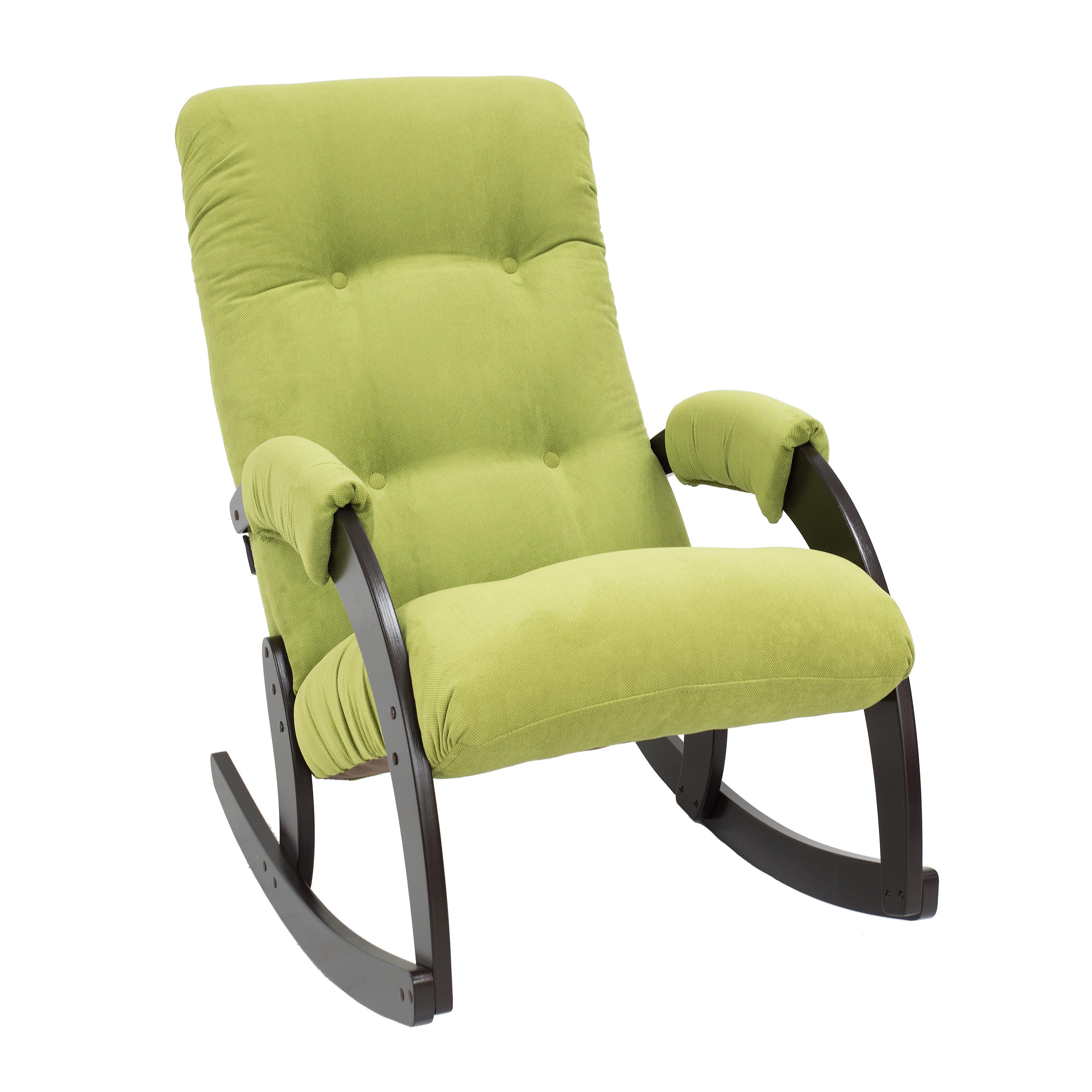 Кресло-качалка verona комфорт зеленый 60x87x103 см.