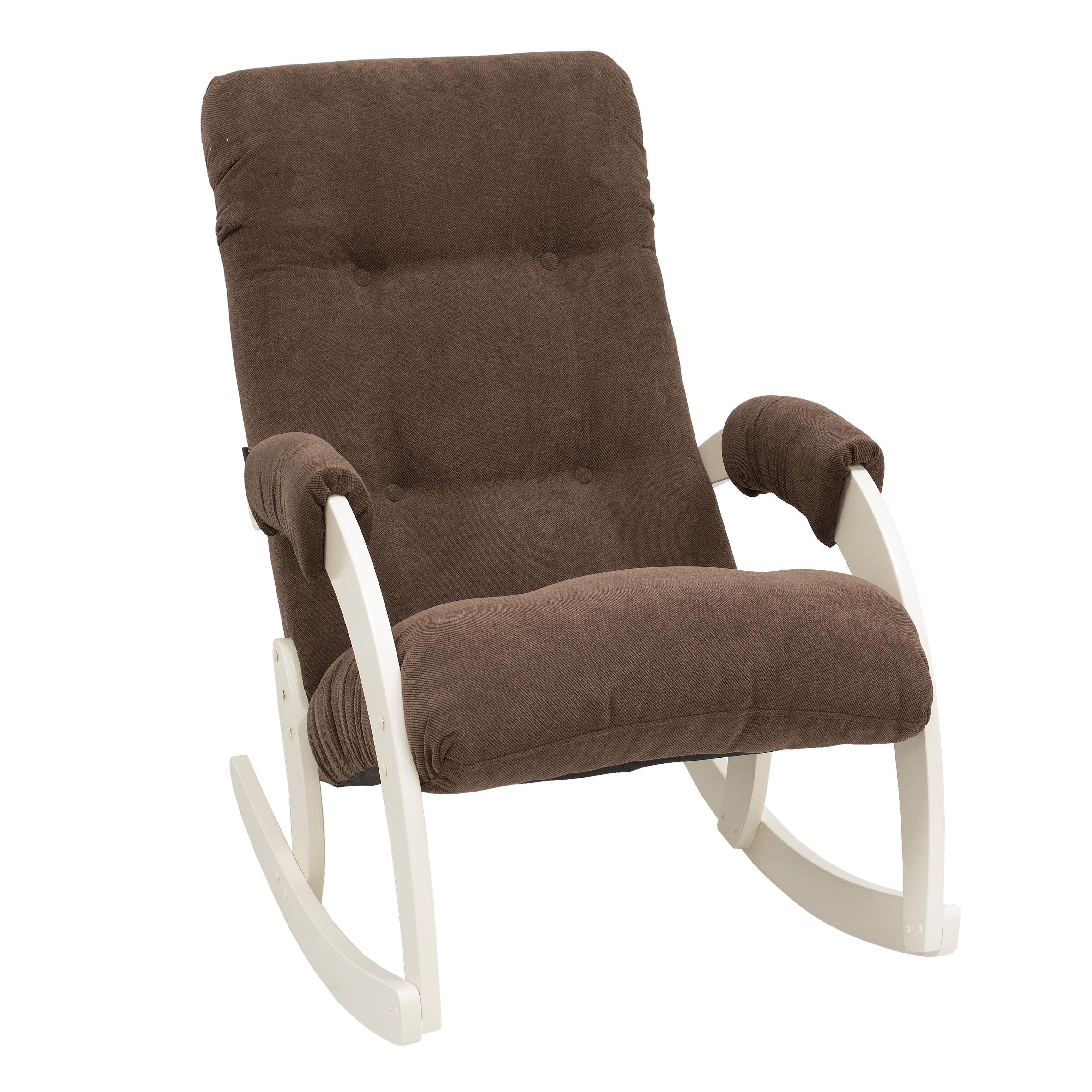 Кресло-качалка verona комфорт коричневый 60x87x103 см.