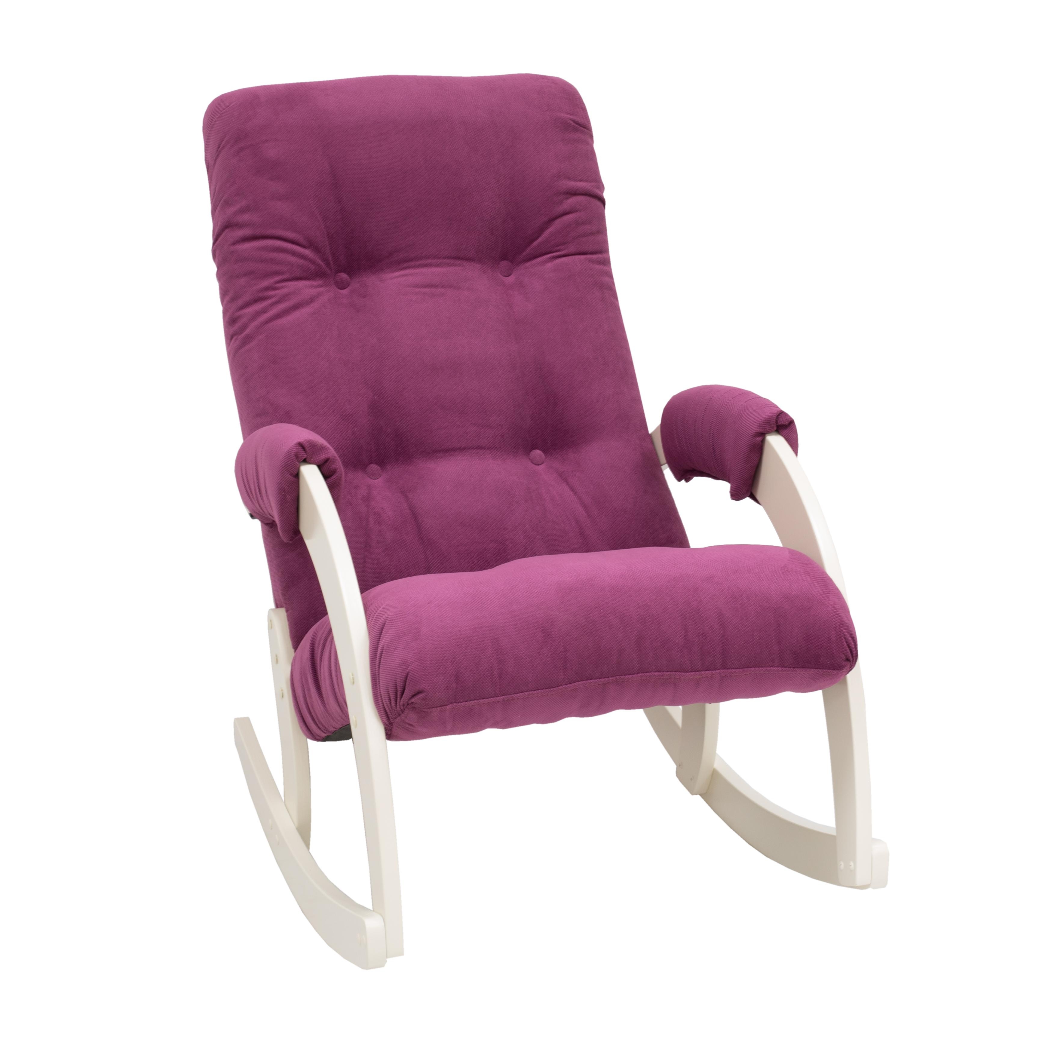 Кресло-качалка verona комфорт розовый 60x87x103 см.