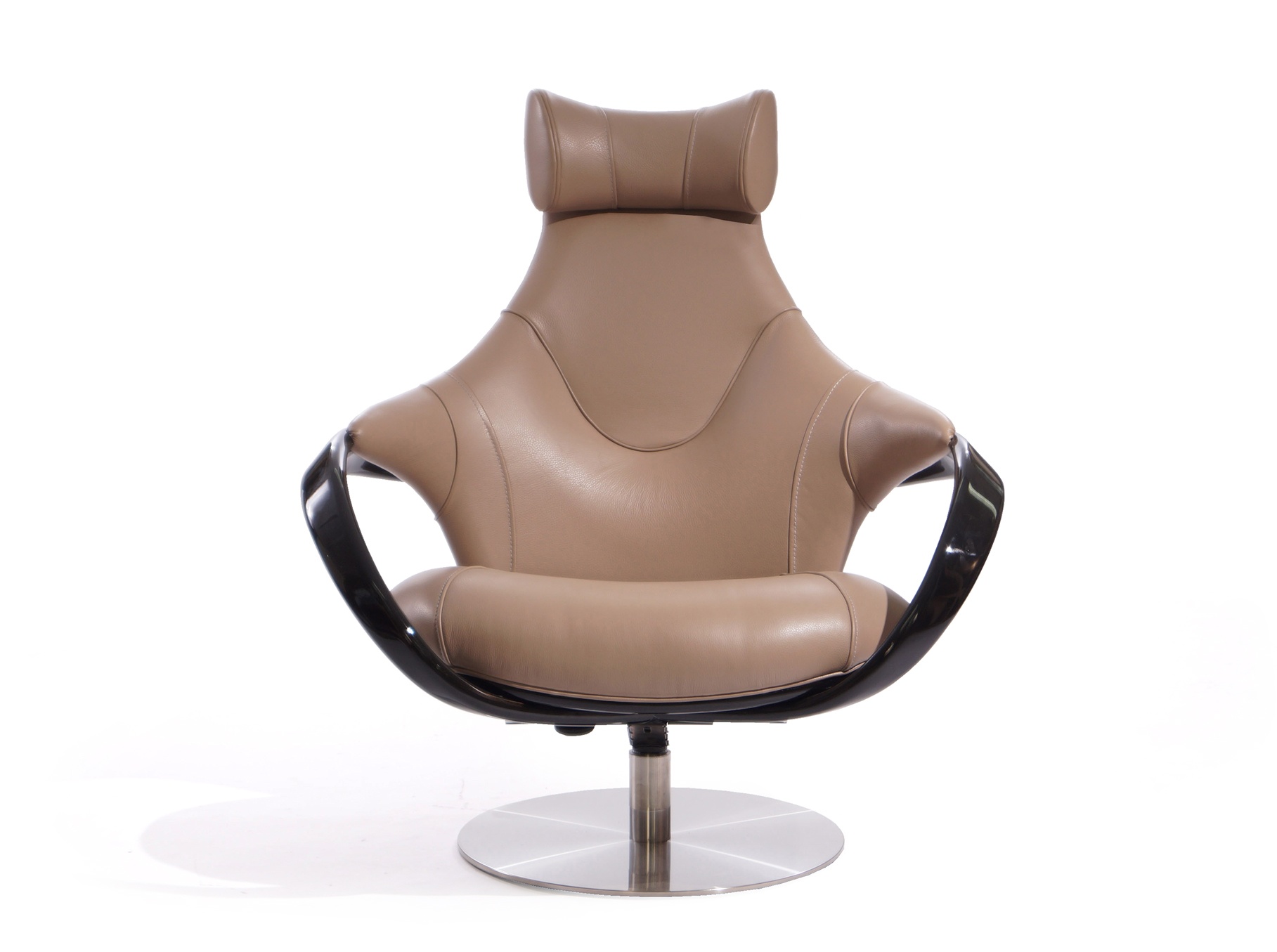 Кресло apriori r actualdesign коричневый 85.0x110.0x102.0 см.