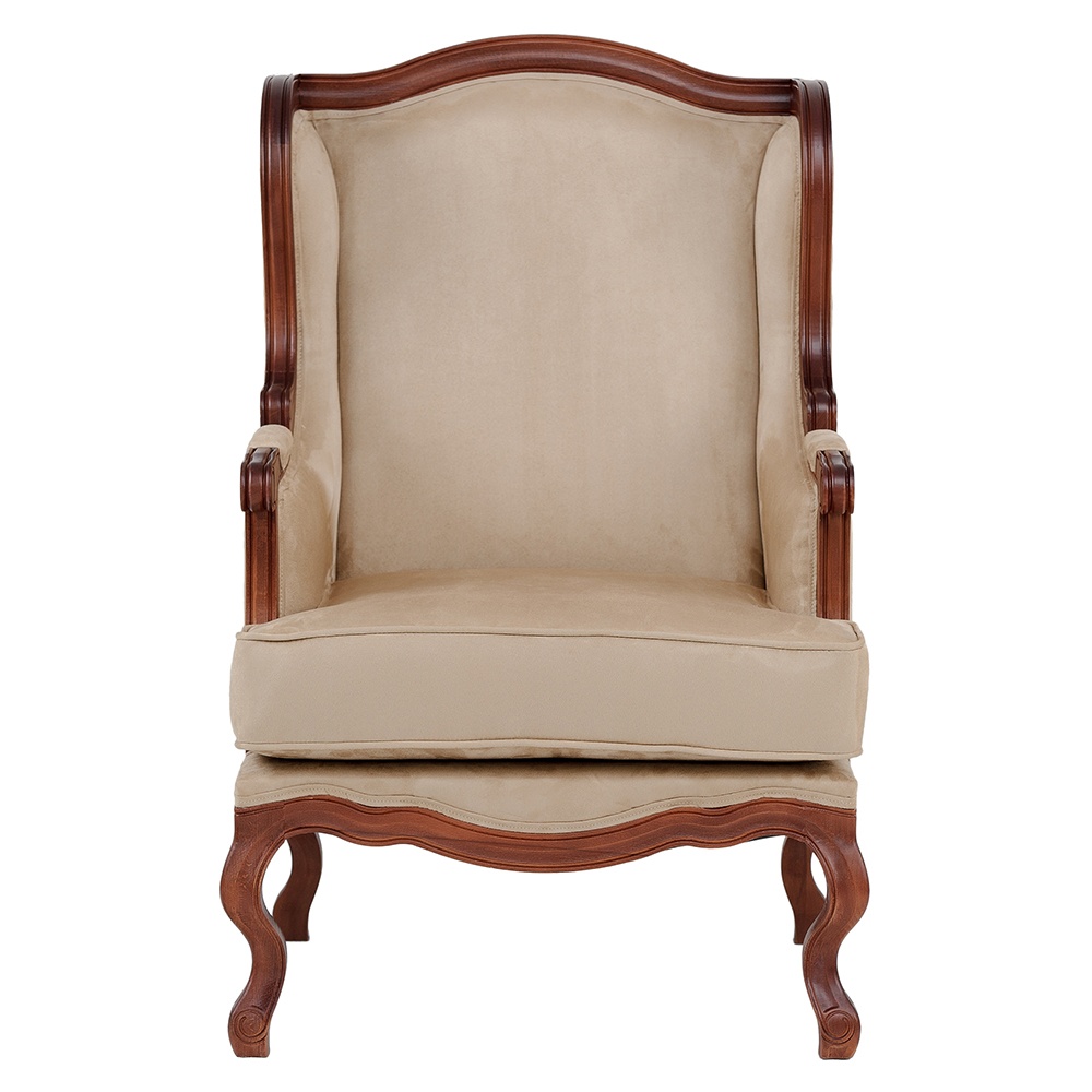 Кресло french beige object desire бежевый 67x107x68 см.