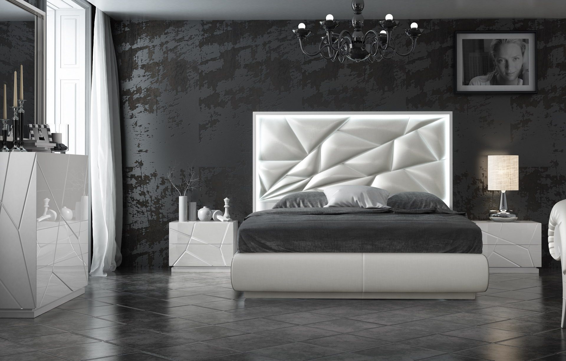 Кровать franco kiu franco furniture белый 193.0x150.0x213.0 см.