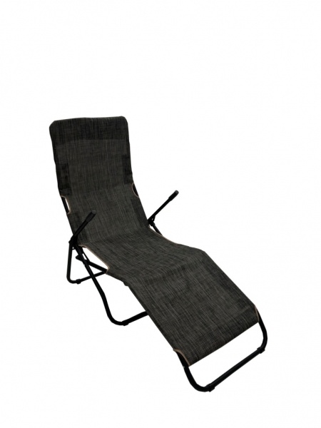 Кресло-шезлонг мебельторг лагуна каркас серый серый preview 1