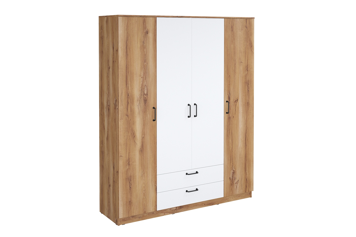 Шкаф гардеробный 1600 сеул лдсп, дуб кельтик, дуб кельтик белый тиснение древесные поры