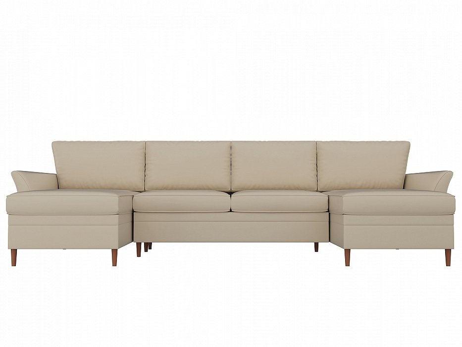 П-образный диван софия экокожа белый preview 1