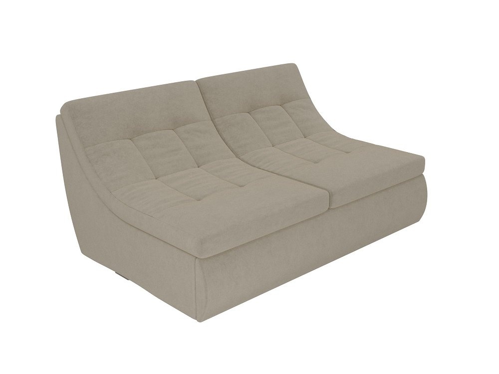 Модуль для дивана холидей раскладной диван микровельвет бежевый preview 1