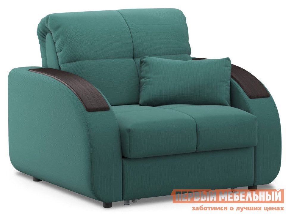 Кресло кресло-кровать уильям кресло-кровать уильям люкс зеленый, велюр, пенополиуретан preview 1