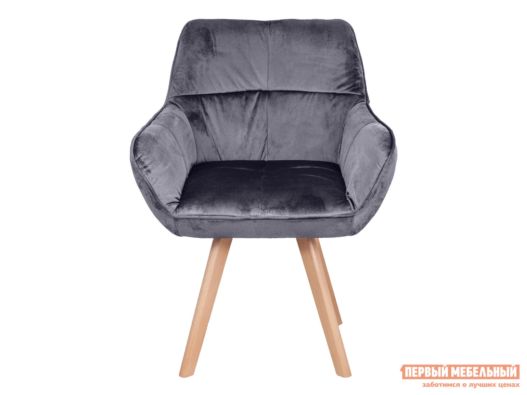 Стул стул soft темно-серый, велюр preview 1