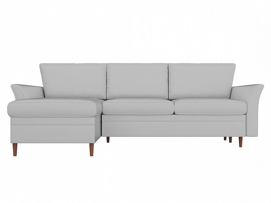 Угловой диван левый софия экокожа белый preview 1