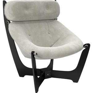 Кресло для отдыха мебель импэкс модель 11 венге, ткань verona light grey preview 1